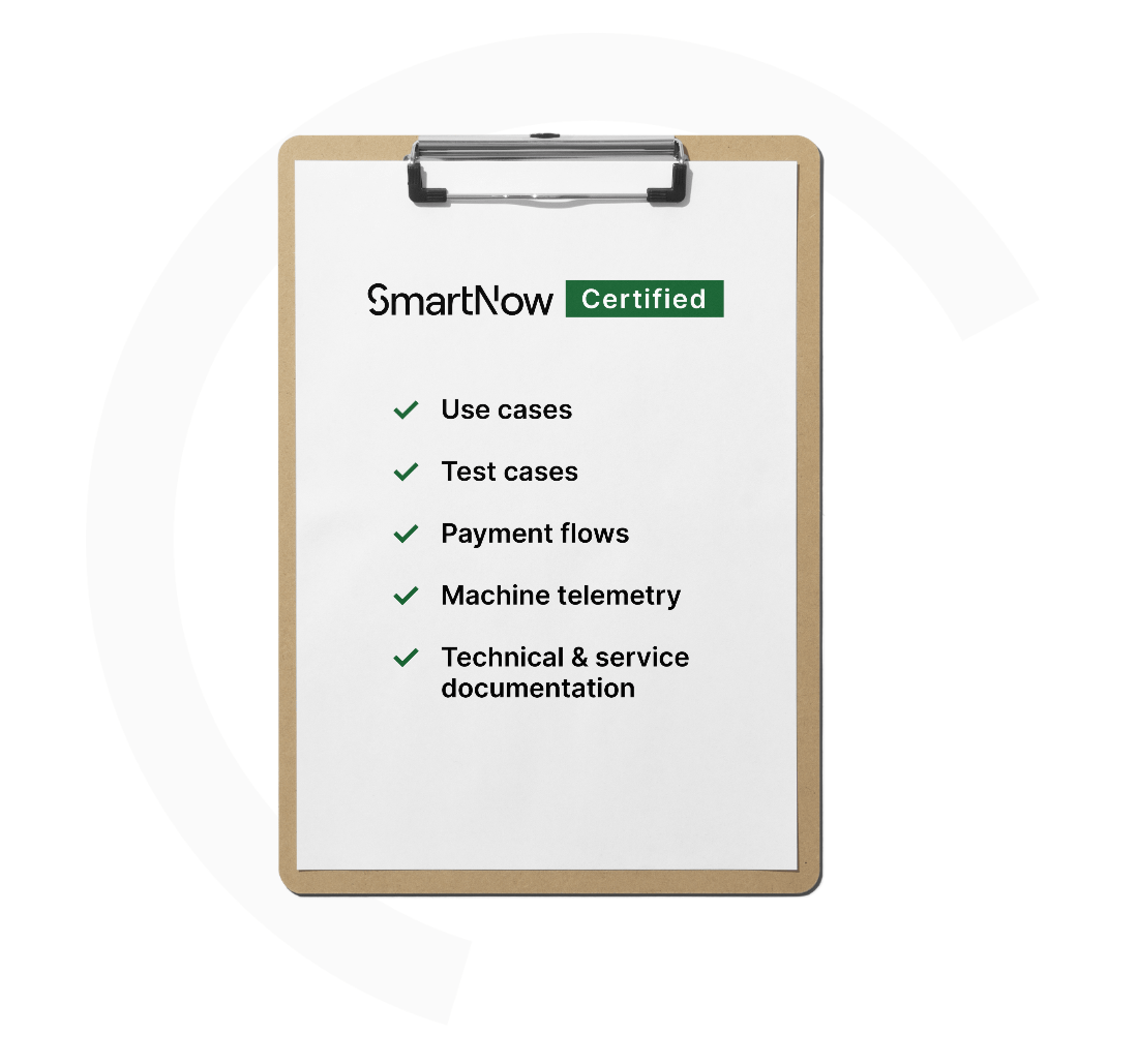 SmartNow hardware certification service